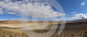 View from the scenic roadÂ toÂ El Tatio Geysers, Chile